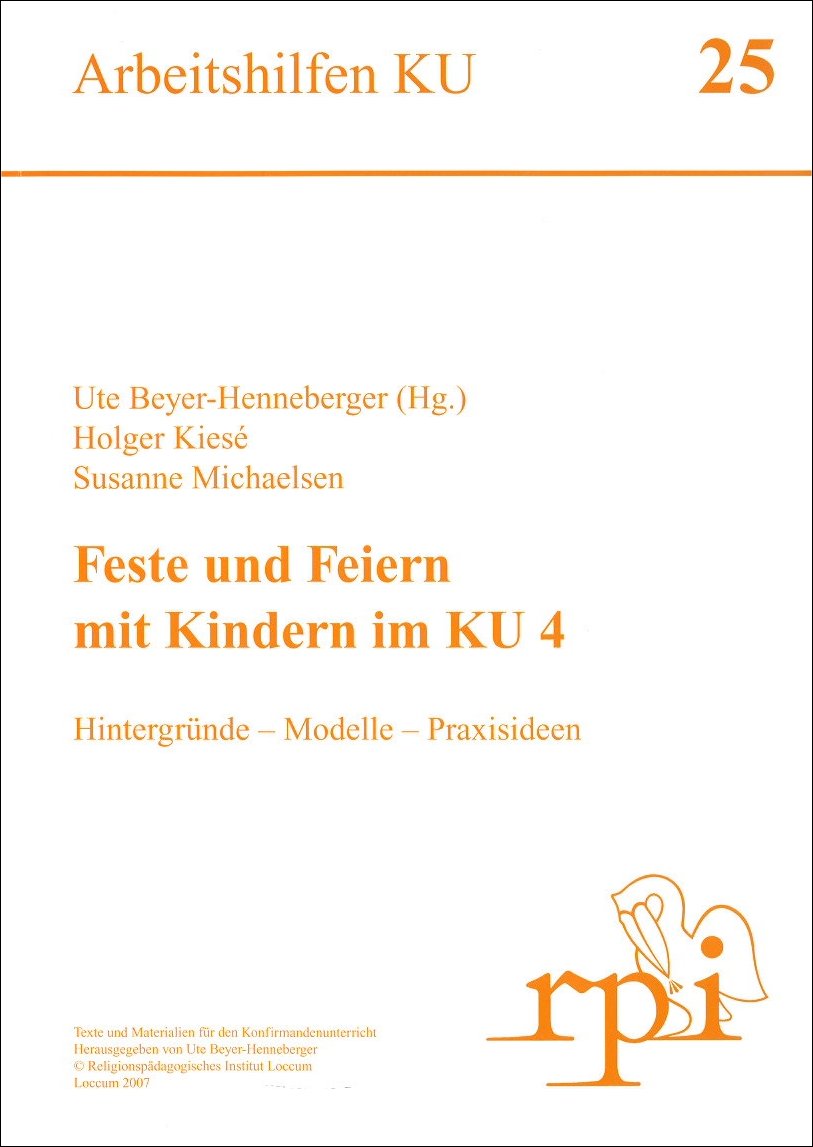 Feste und Feiern - Arbeitshilfe KU 25