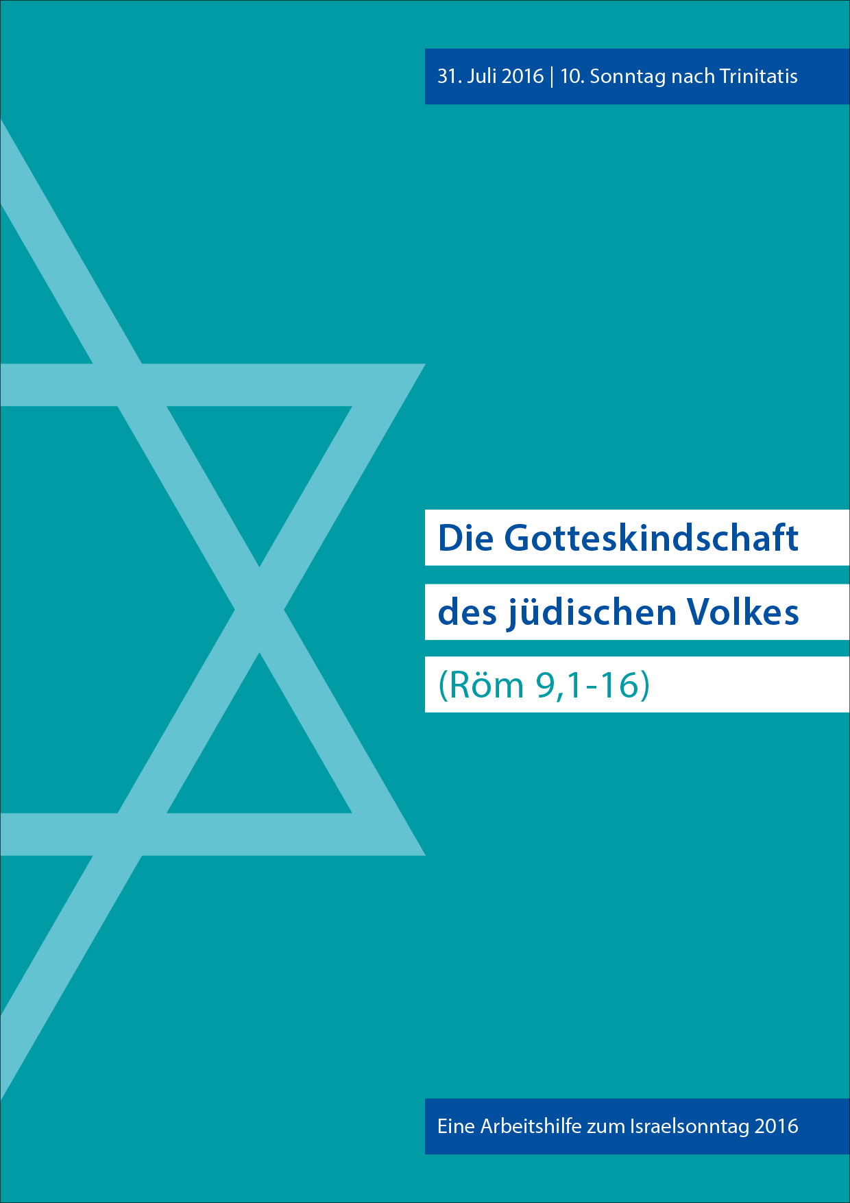 12-600032 Arbeitshilfe zum Israelsonntag 2016 – PDF-Version