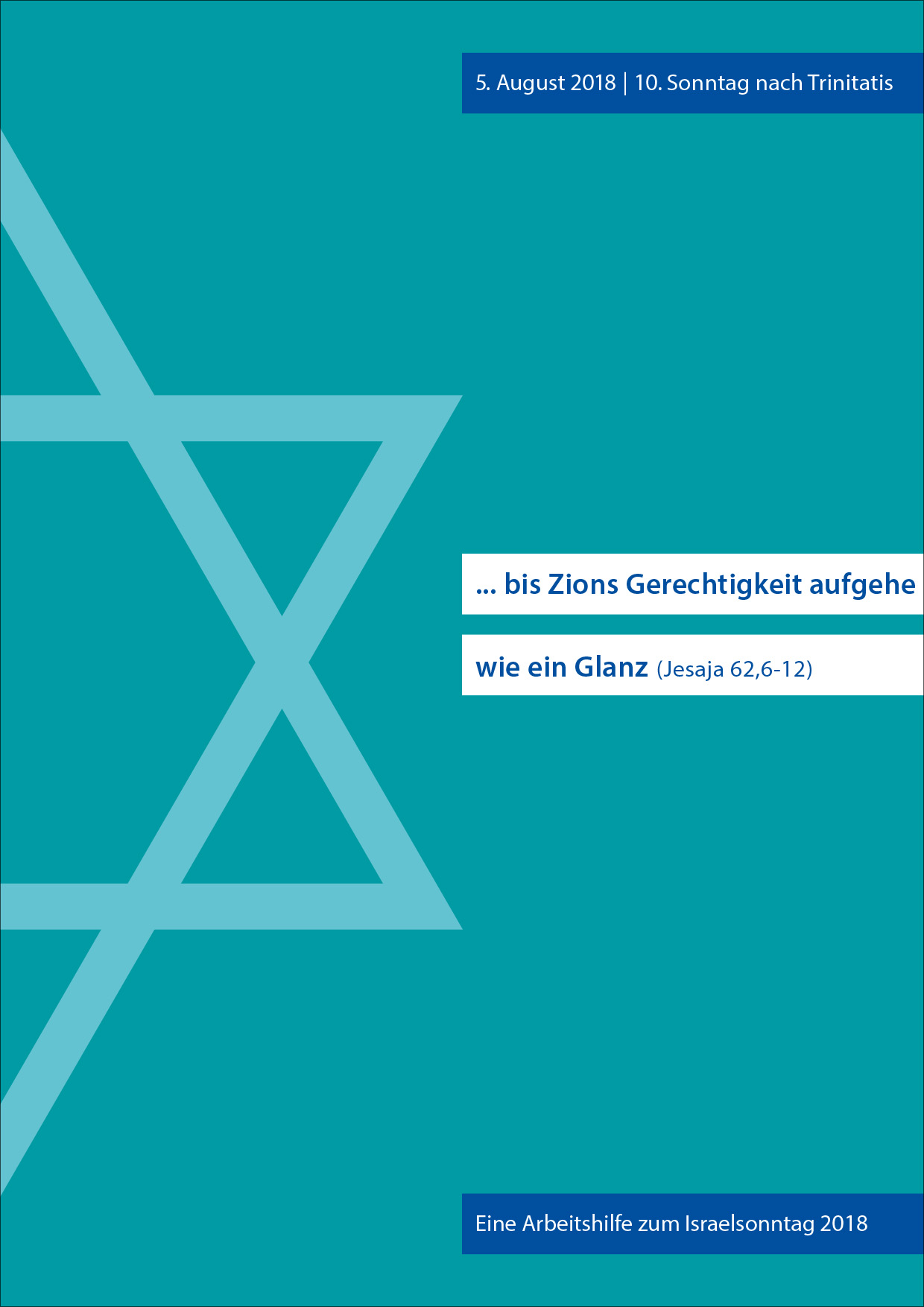 12-600034 Arbeitshilfe zum Israelsonntag 2018 – PDF-Version