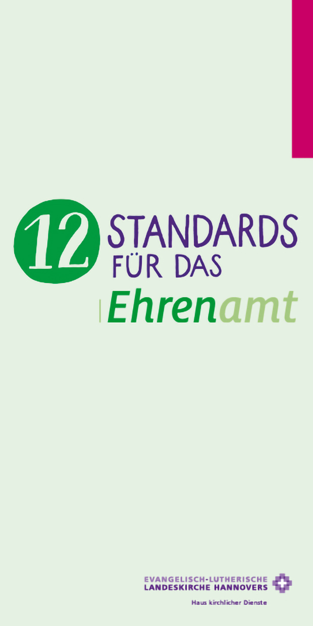 12-150092 Flyer 12 Standards für das Ehrenamt – PDF-Version