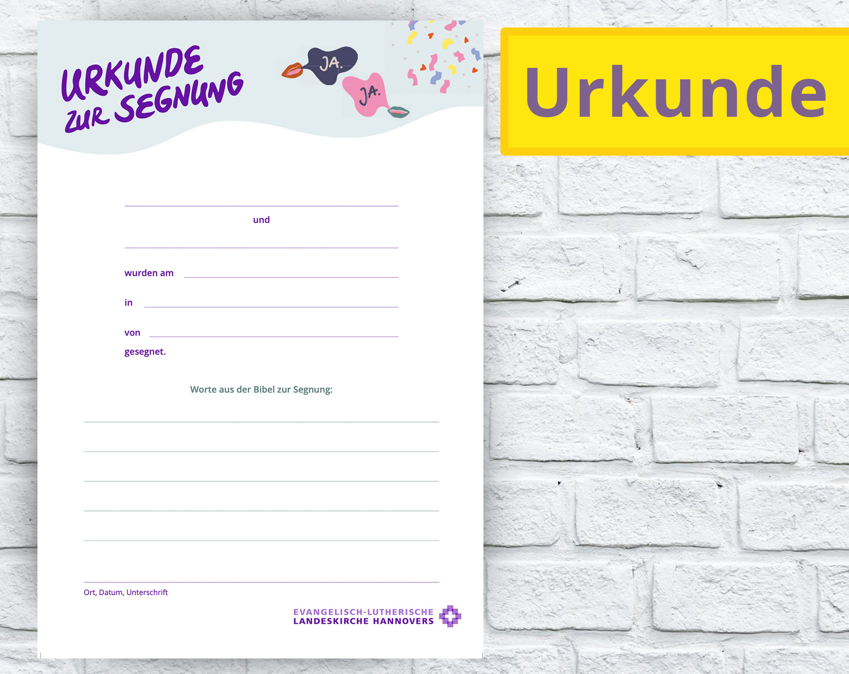 Urkunden "einfach heiraten"