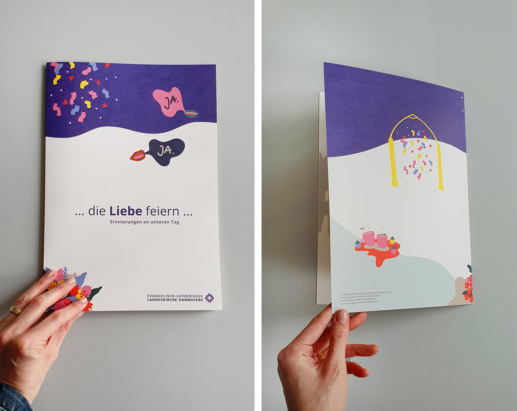 Dokumentenmappen  "einfach heiraten"