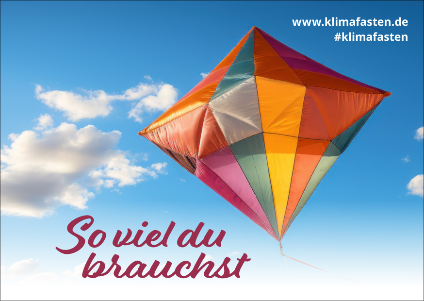 12-300042-5 Klimafasten – Postkarte