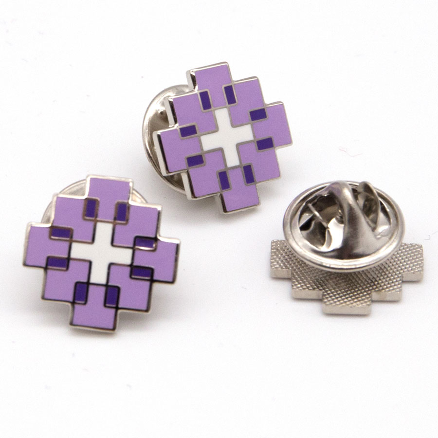 Pins Facettenkreuz-Pin