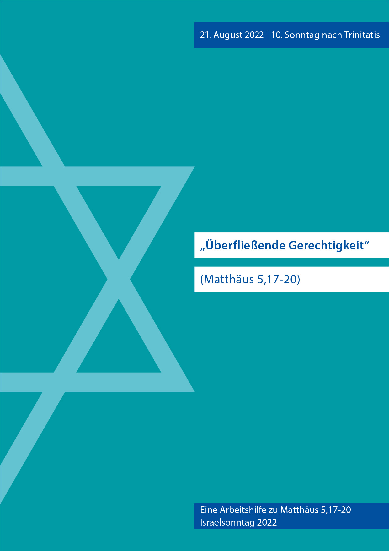 12-600038 Arbeitshilfe zum Israelsonntag 2022 – PDF-Version