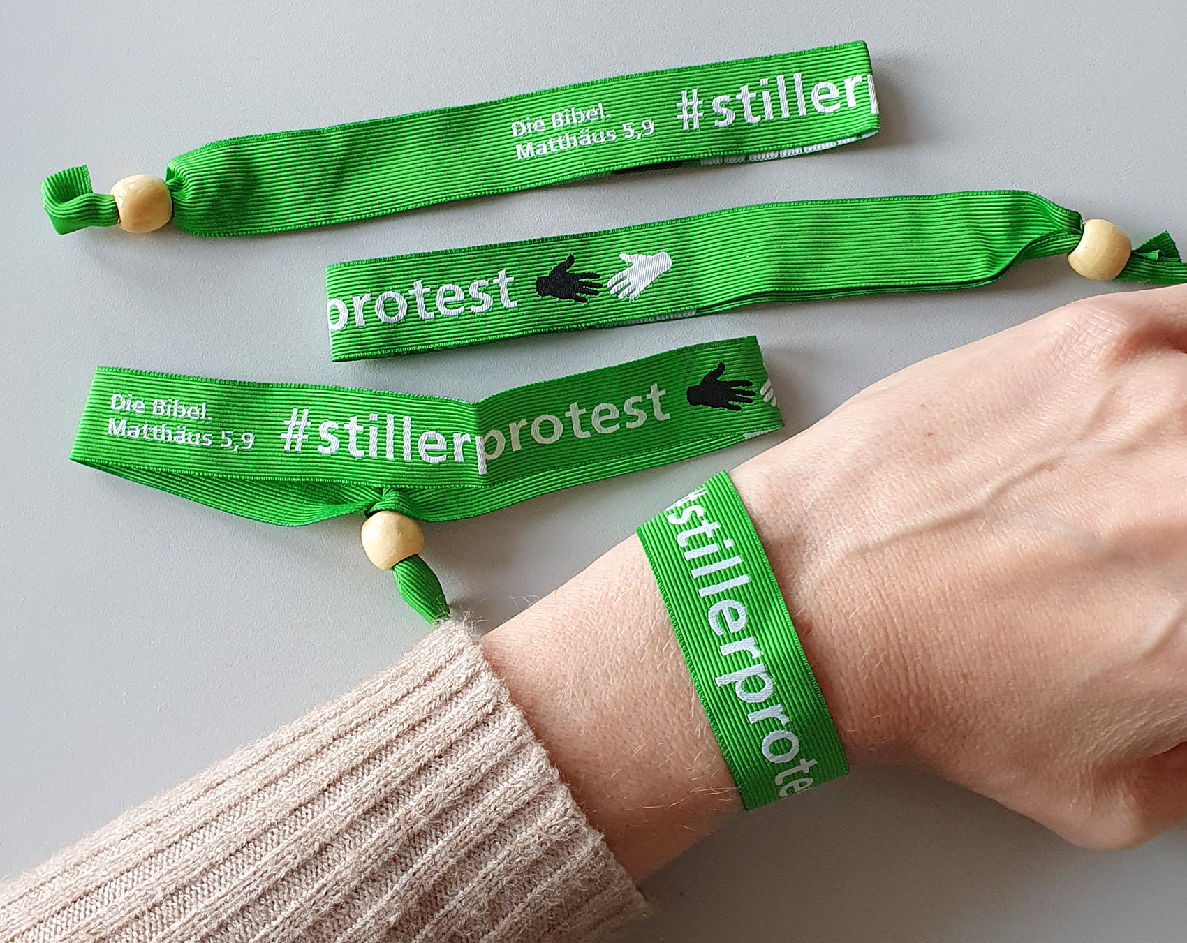 Armband "Stiller Protest"