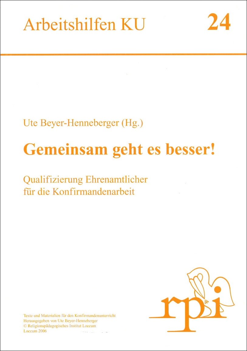 Gemeinsam geht es besser - Arbeitshilfe KU 24