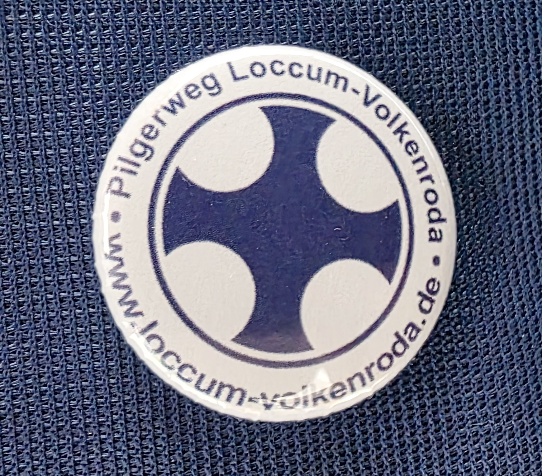 12-250015 Button Pilgerweg LV