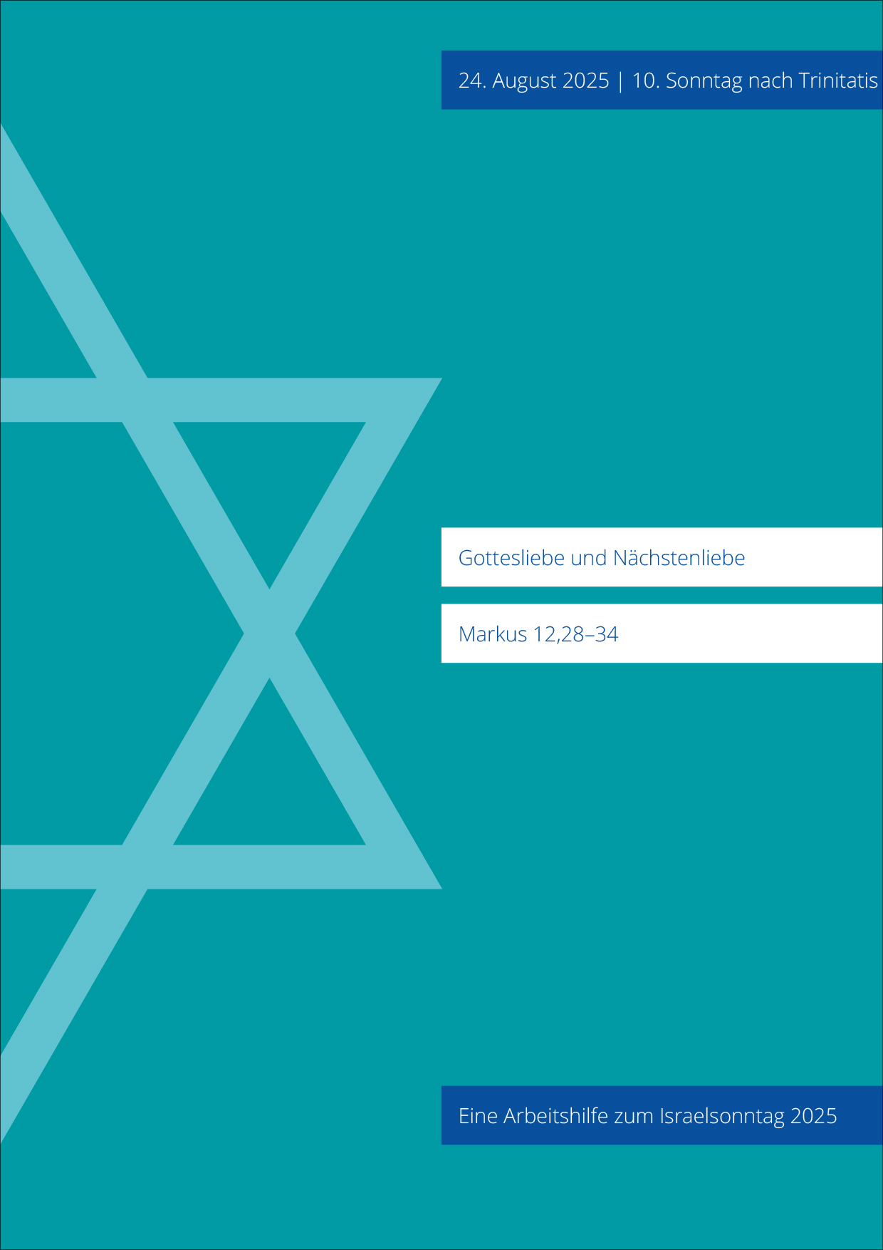Arbeitshilfe zum Israelsonntag 2025 – PDF-Version Arbeitshilfe zum Israelsonntag 2025 – PDF-Version
