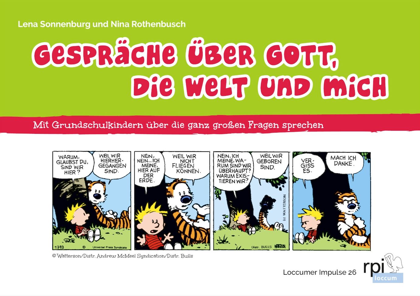 Gespräche über Gott, die Welt und mich  Loccumer Impulse 26