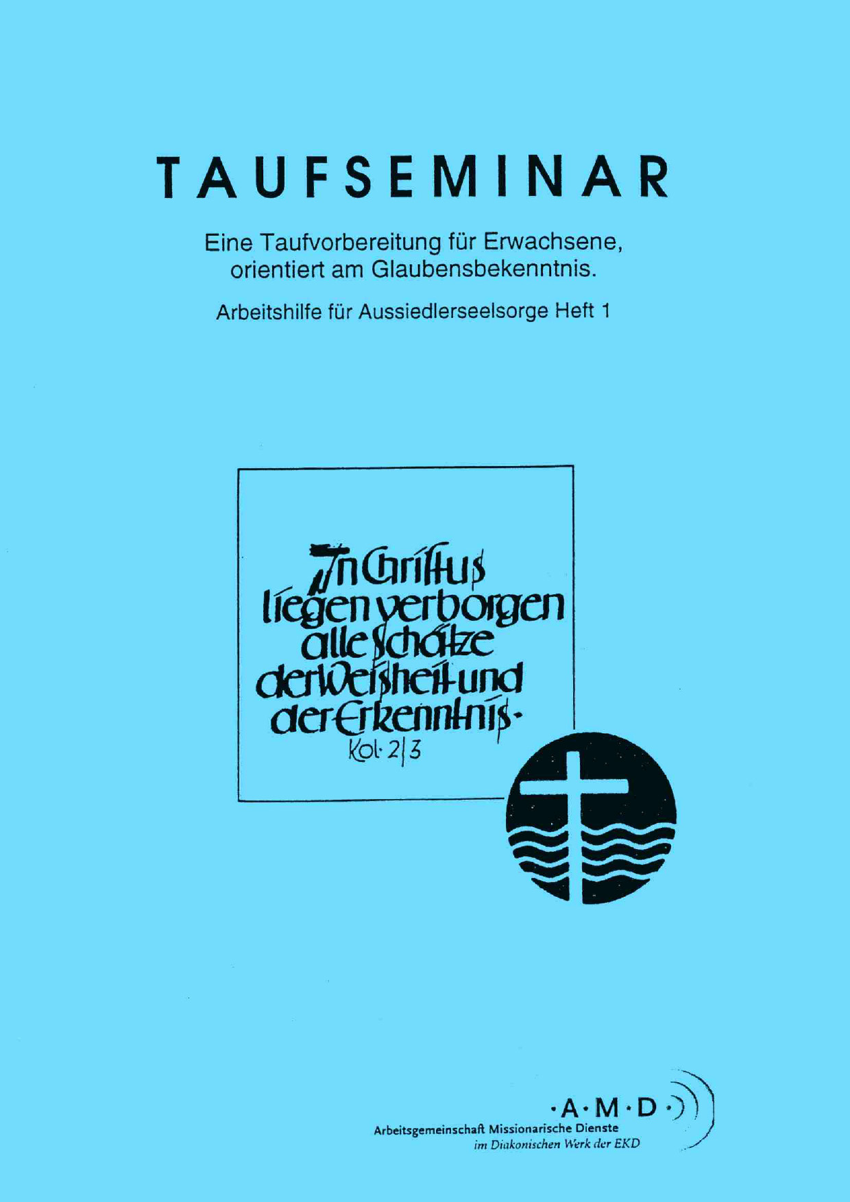 12-600076 Taufseminar – PDF-Version