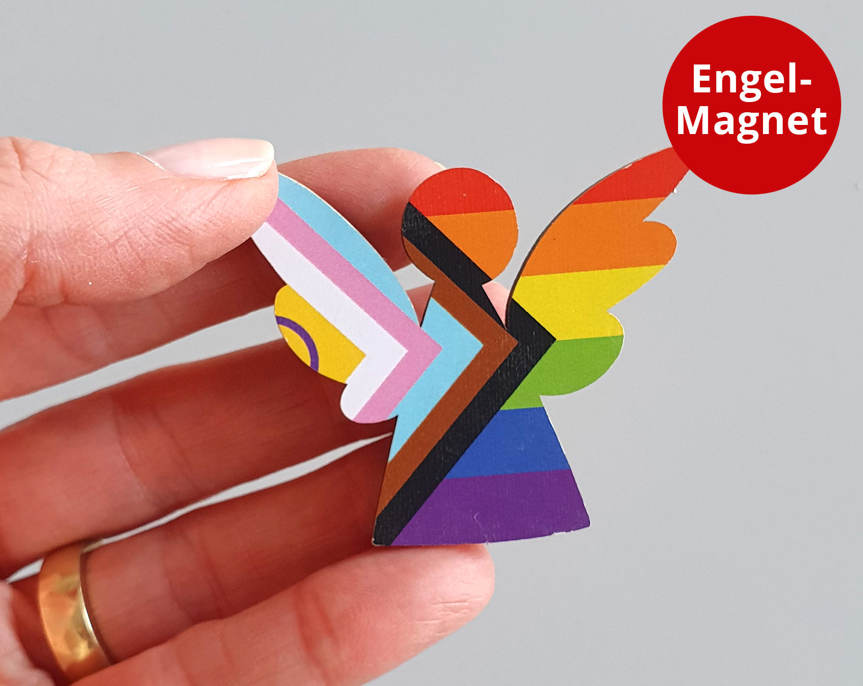 Engel „Fürchtedichnicht“ – Magnet