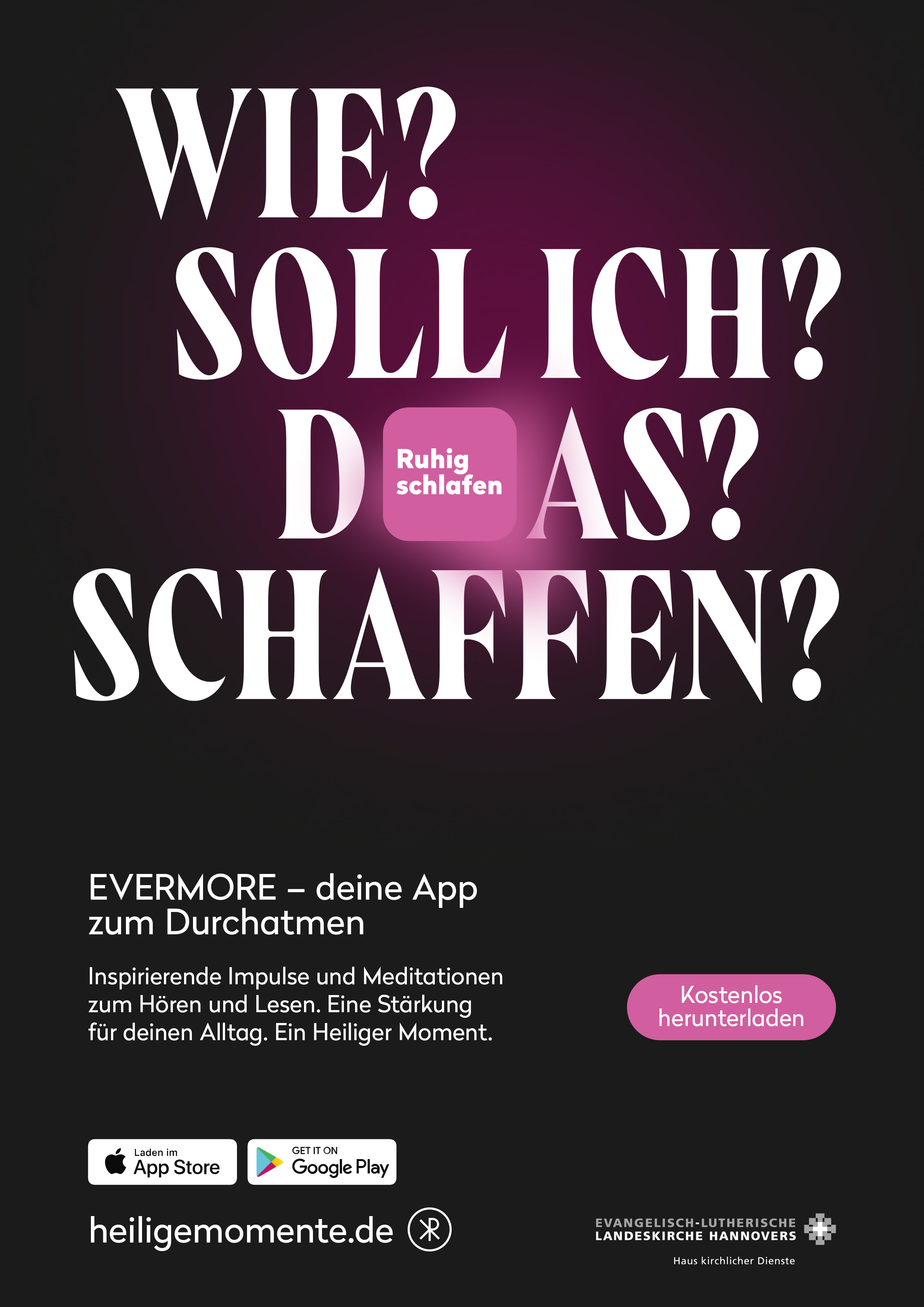 12-250043 Plakat Evermore-App – Slogan 2