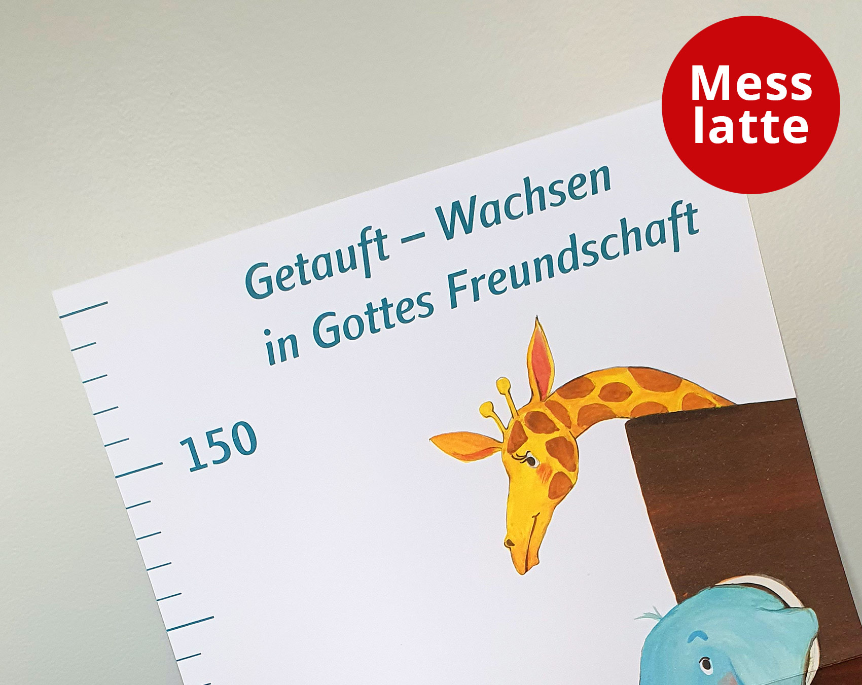 Taufe-erinnern Messlatte