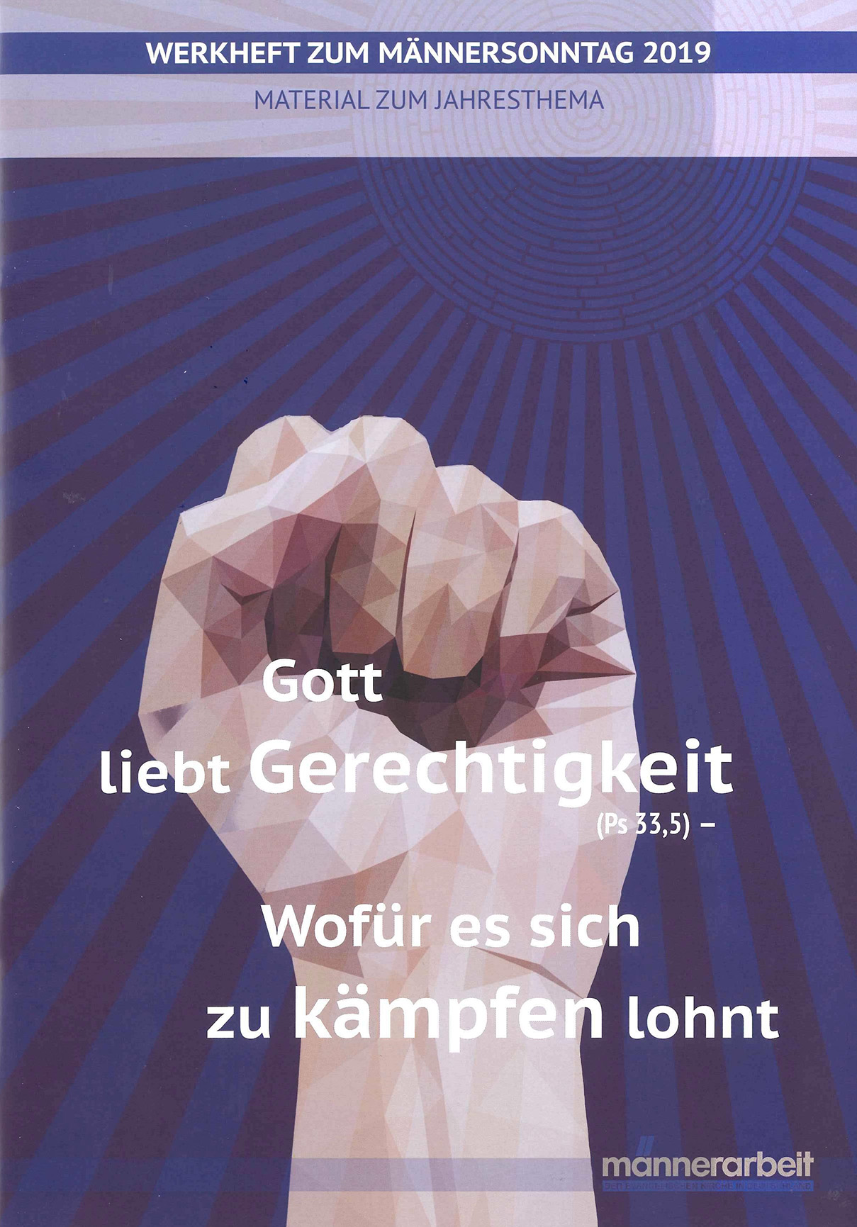12-450056 Werkheft zum Männersonntag 2019