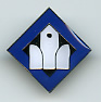 12-250037 Pin mit Signet Geöffnete Kirche