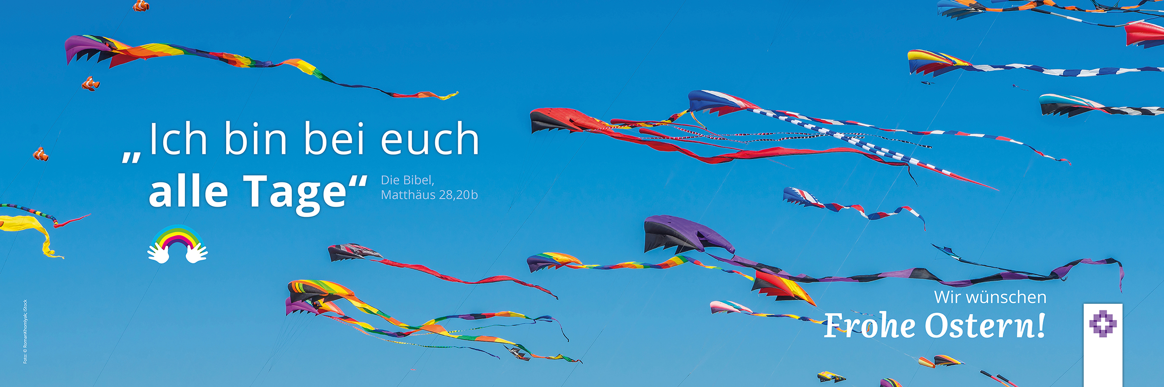 3x1m Banner zu Ostern