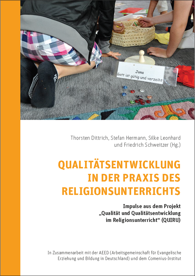 Cover_QUIRU_mitRahmen Qualitätsentwicklung in der Praxis des Religionsunterrichts (eBook)