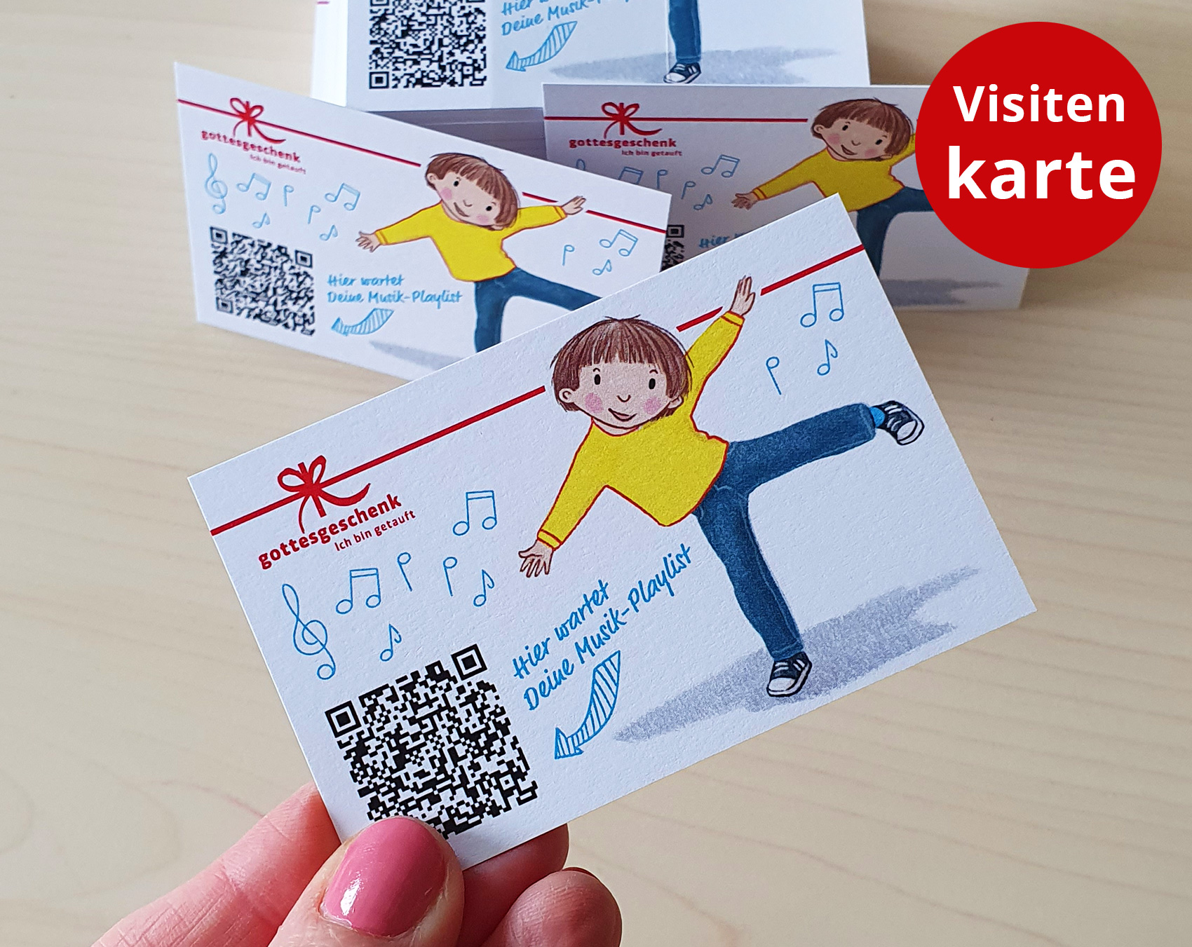 Taufe-erinnern Visitenkarten
