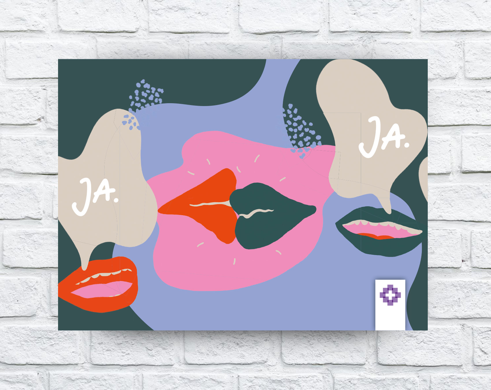 Postkarte "einfach heiraten"