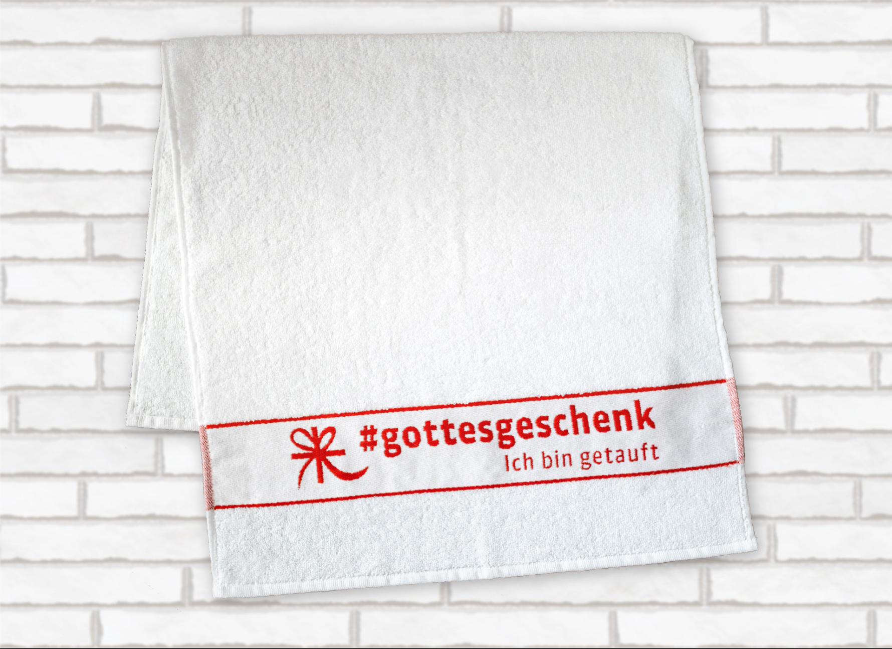 Handtuch Handtuch zur Taufe "Gottesgeschenk"