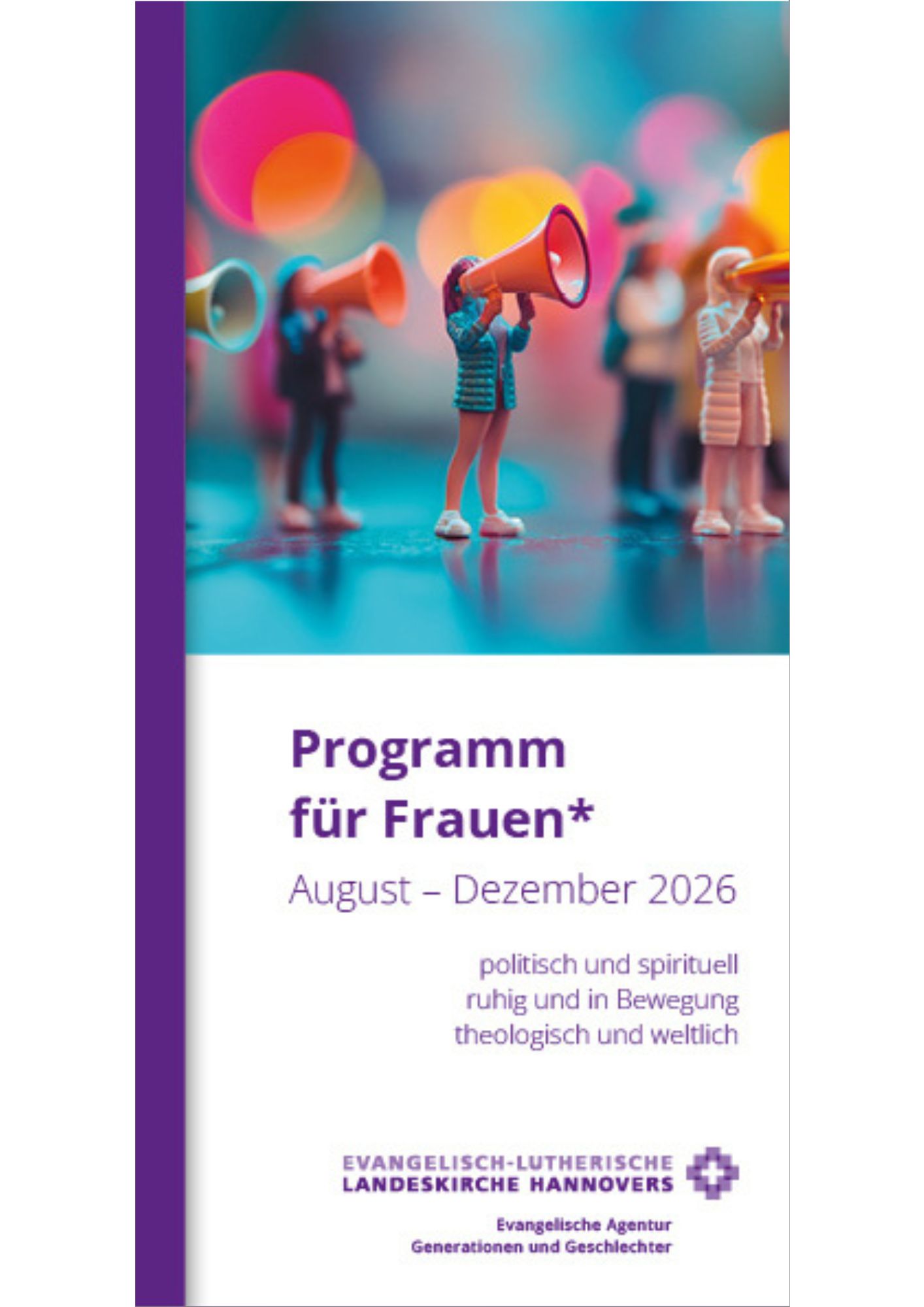 Programm für Frauen* von August bis Dezember 2026