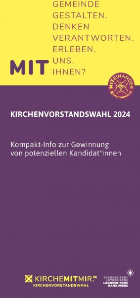 Flyer Kirchenvorstandswahl 2024